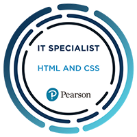 IT Specialist HTML and CSS Badge