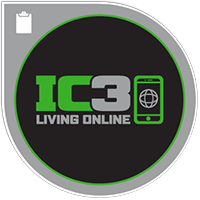 IC3 Living Online Badge